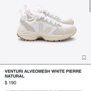 Veja Women's Off-White and Beige Sneakers